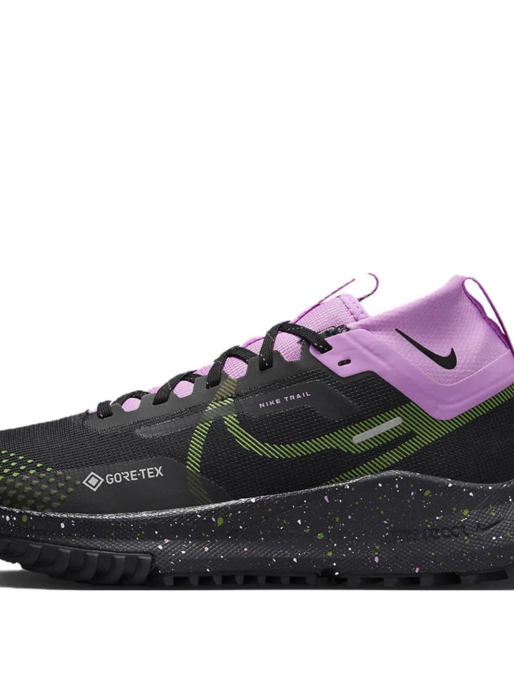 Nike Pegasus react trail 4 Black & Purple Women's fn7102-010 gore-Tex